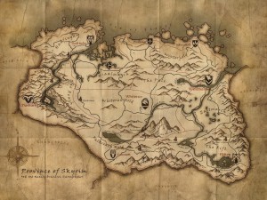 Province of Skyrim Full Map